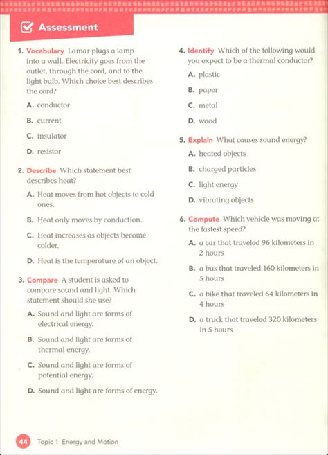 <b>Workbook 6 Answer Key</b> 3 6 <b>Answer</b> <b>Key</b> 6 2 T 3 F 7 2 Eat the right foods, such as foods rich in minerals, like vitamins B1 and B12, as well as healthy fats like those in nuts and fish. . Elevate science grade 4 answer key pdf